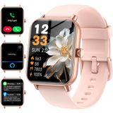 Smartwatch Hingso Para Mulheres Com Android E Iphone, Alexa Pink