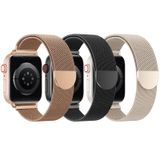 Pulseira Apple Watch Belongme Mesh Loop Em Aço Inoxidável, Pacote Com 3