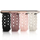 Pacote Com 4 Pulseiras Apple Watch Iwabcertoo Slim Slim Silicone Para Mulheres