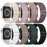 Pulseiras Apple Watch Knossen Stretchy Solo Loop, Pacote Com 8 Unidades De Nylon