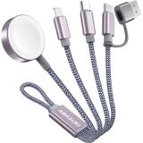 Cabo De Carregamento Amasuki 3 Em 2 Usb C Para Apple Watch E Iphone