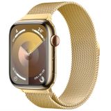 Pulseira De Relógio Brg Milanese Loop Em Aço Inoxidável 38-49 Mm Apple