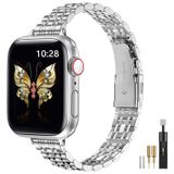 Pulseira Apple Watch Miohhr Slim Metal 42 Mm/41 Mm/40 Mm/38 Mm