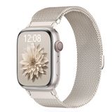 Pulseira De Relógio Wanliss Metal Milanese Loop Para Apple 38-49mm