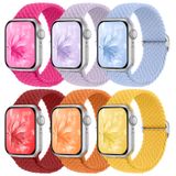 Pulseiras Elásticas Trançadas Compatíveis Com Apple Watch 38-49 Mm