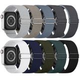 Pulseiras Elásticas Compatíveis Com Apple Watch, Pacote 10, 40-49 Mm