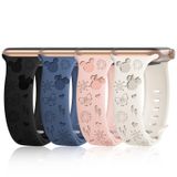 Pulseiras De Silicone Compatíveis Com Apple Watch 40 Mm 38 Mm 41 Mm 42 Mm 44 Mm 45 Mm 46 Mm 49 Mm