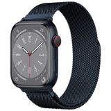 Pulseira De Relógio Brg Milanese Loop Em Aço Inoxidável 38-49 Mm Apple