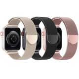 Pulseira De Relógio Belongme Mesh Loop Em Aço Inoxidável 40-49 Mm Apple