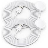 Watch Charger Amasuki, Pacote Com 2 Unidades Usb Magnéticas De 2 M Para Apple Watch