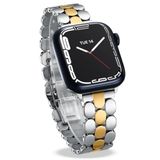 Pulseira De Relógio Memori Planet Em Aço Inoxidável Bicolor Apple Watch