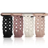 Pulseira Apple Watch Iwabcertoo Slim De Silicone, Pacote Com 4, 38 Mm A 49 Mm