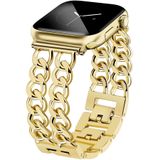 Pulseiras De Relógio Jr.dm Gold Para Mulheres Apple Watch 42mm-49mm