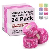 Fita Adesiva Para Levantamento De Peso Wod Nation, Pacote Com 3, 23 Pés/rolo