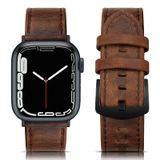 Pulseira De Relógio Edimens Compatível Com Couro Apple Watch 45 Mm/42 Mm