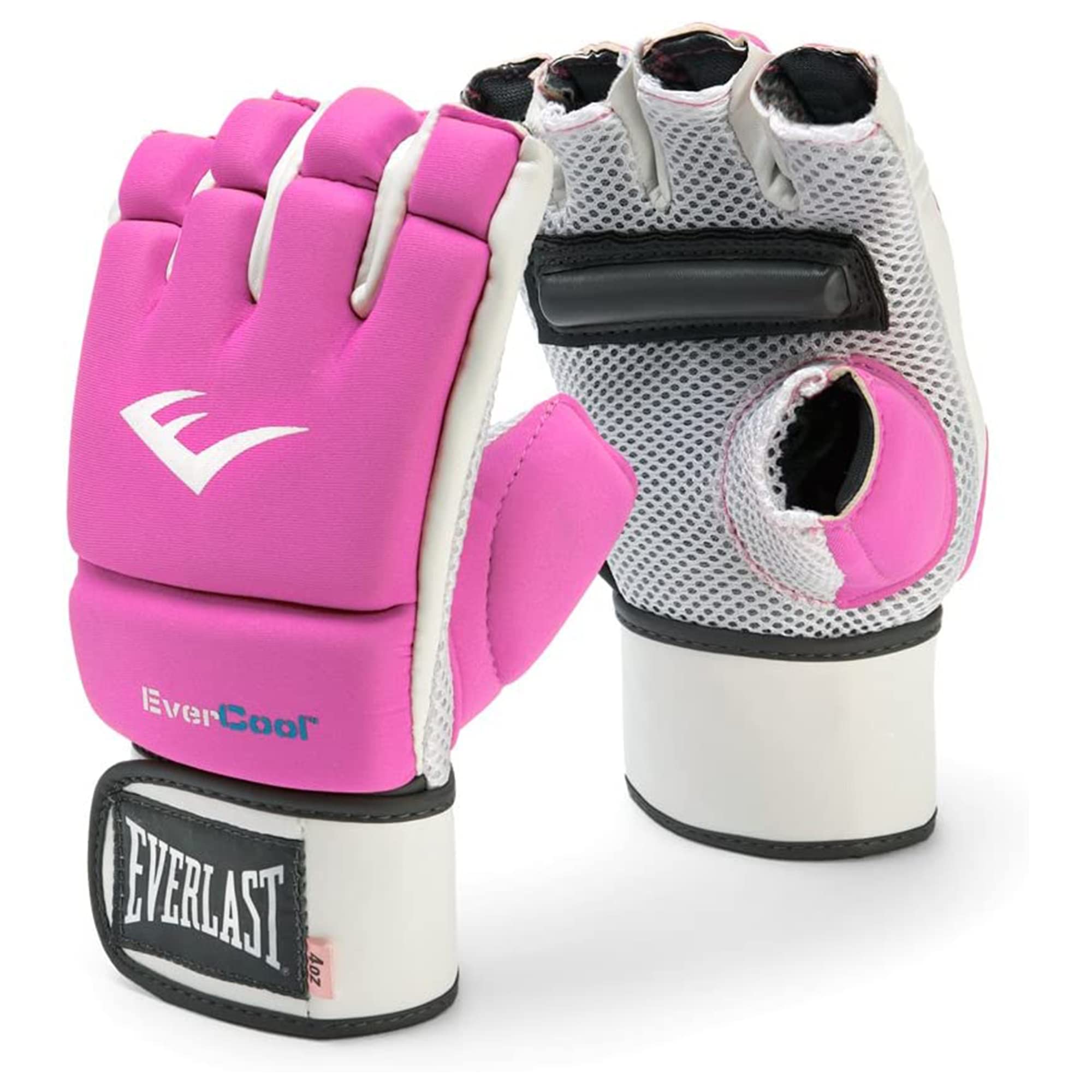 Luvas De Mma Kickboxing Everlast Evercool Neoprene Para Mulheres