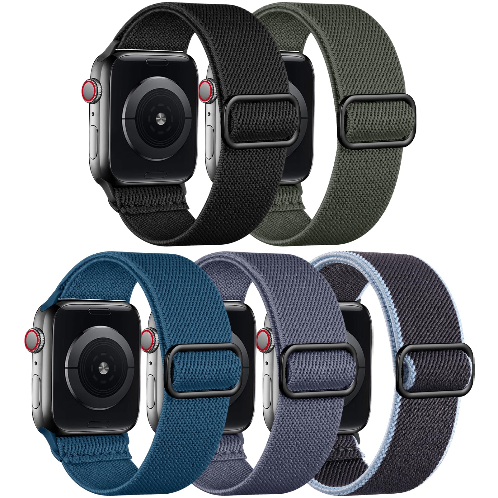 Pulseira De Relógio Adorve Stretchy Band Ultra 2 49 Mm 46 Mm 45 Mm 44 Mm 42 Mm 38 Mm 40 Mm 41 Mm