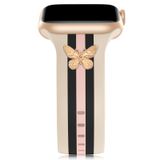 Pulseira De Relógio Bagoplus Designer Silicone Para Apple Watch 38-49 Mm