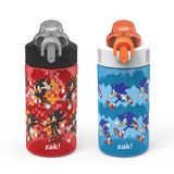 Garrafa De Água Zak Designs Sonic The Hedgehog Sage 480 Ml Para Crianças