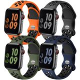 Pulseira De Relógio Adorve Compatível Com Apple Watch 38-49 Mm, Pacote Com 4