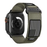 Pulseira De Relógio Bxuxohs De Nylon Resistente Para Apple Watch Ultra 2 49 Mm