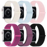 Pulseira Esportiva De Nylon Compatível Com Apple Watch 38/40/41/42 Mm