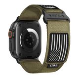 Pulseira De Relógio Bxuxohs De Nylon Resistente Para Apple Watch Ultra 2 49 Mm
