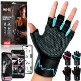 Luvas De Treino Mhil Para Mulheres Com Proteção E Aderência Para As Mãos