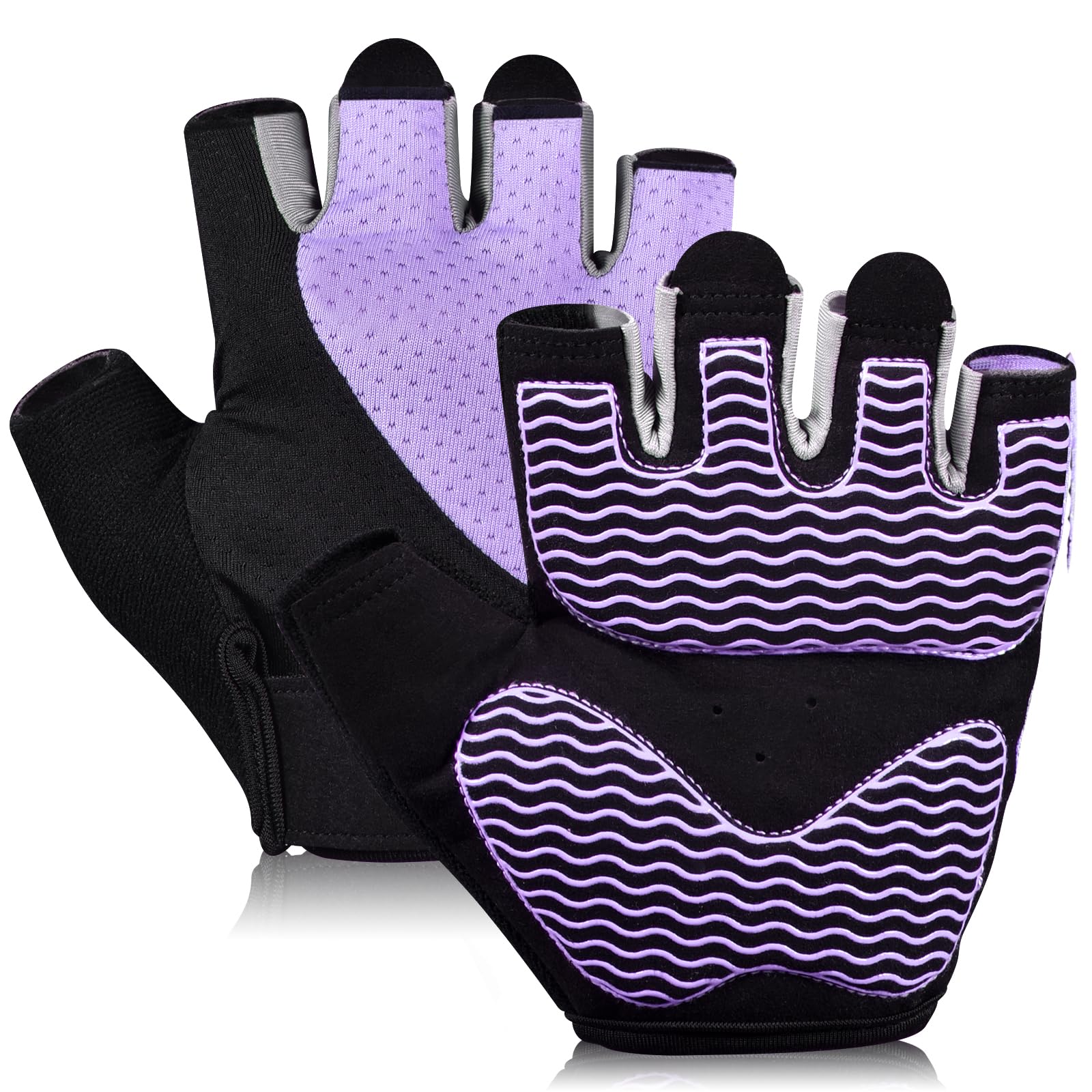 Luvas De Ginástica Sunnex Fingerless Para Mulheres Que Levantam Peso