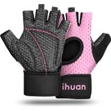 Luvas De Levantamento De Peso Jihuan Breathable Fingerless Gym