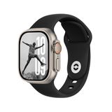 Pulseira Esportiva Para Apple Watch Donegani Sb Silicone Preta 49 Mm