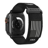 Pulseira De Relógio Bxuxohs De Nylon Resistente Para Apple Watch Ultra 2 49 Mm