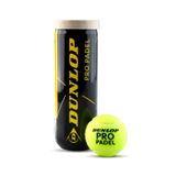 Bolas De Padel Dunlop Pro Padel Para Competições E Torneios