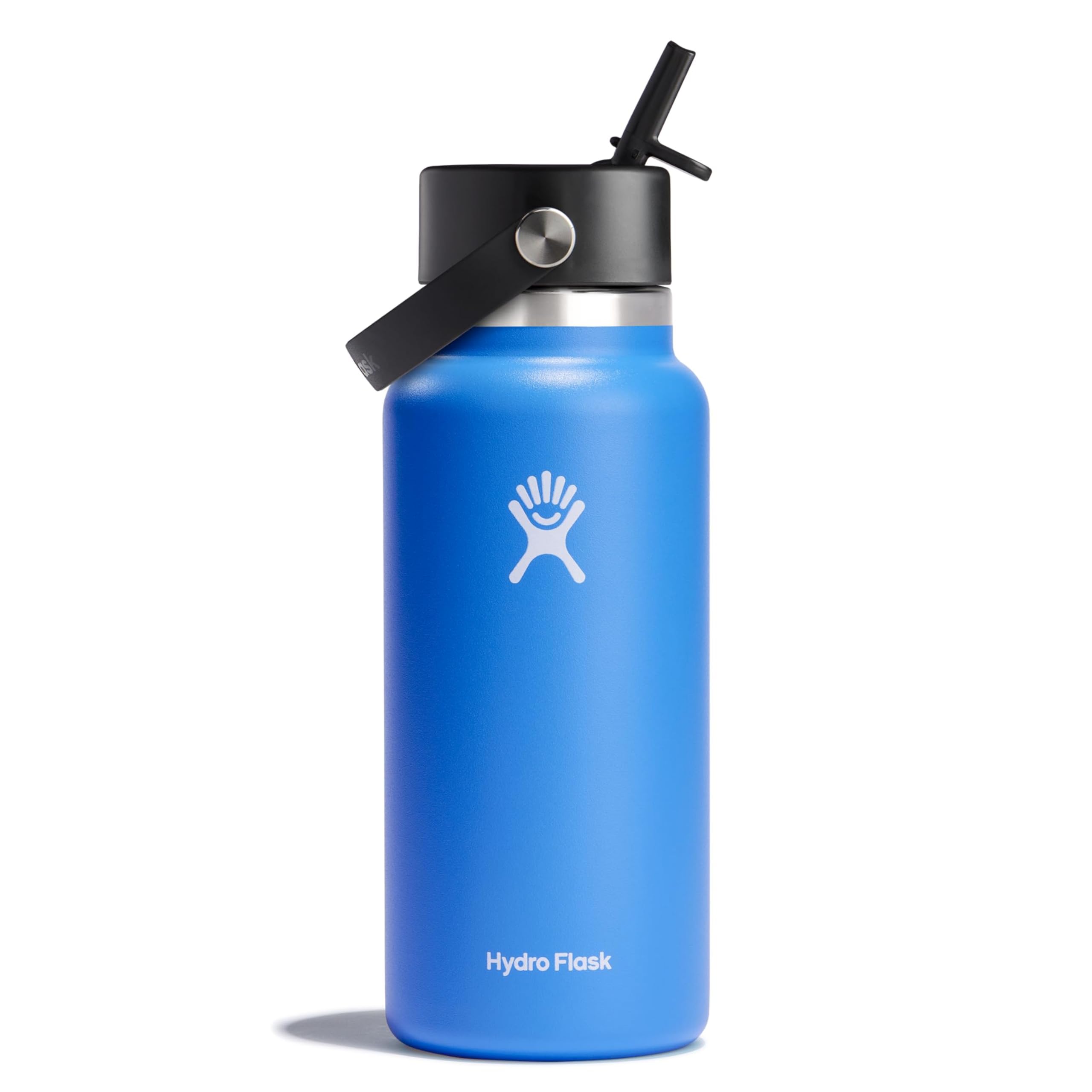 Garrafa De Água Hydro Flask Wide Flex Straw Cap 946ml Cascade