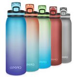 Garrafa De Água Esportiva Opard 900 Ml Com Tampa Giratória À Prova De Vazamentos