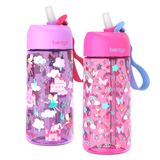 Garrafa De Água Bentgo Kids 450 Ml, Pacote Com 2 Unidades, Tritan, Sem Bpa, 3+