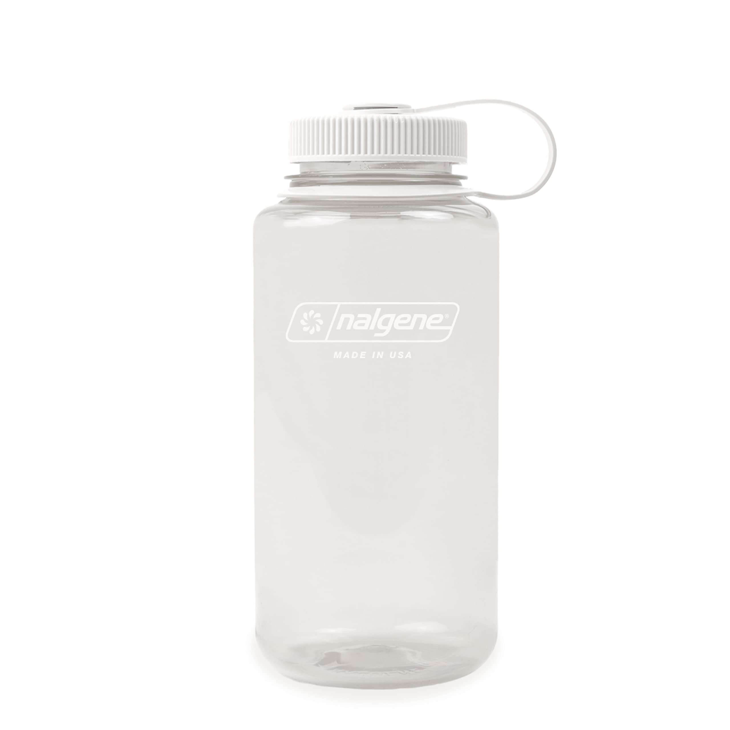 Garrafa De Água Nalgene Monocromática Sem Bpa Reciclada 1l