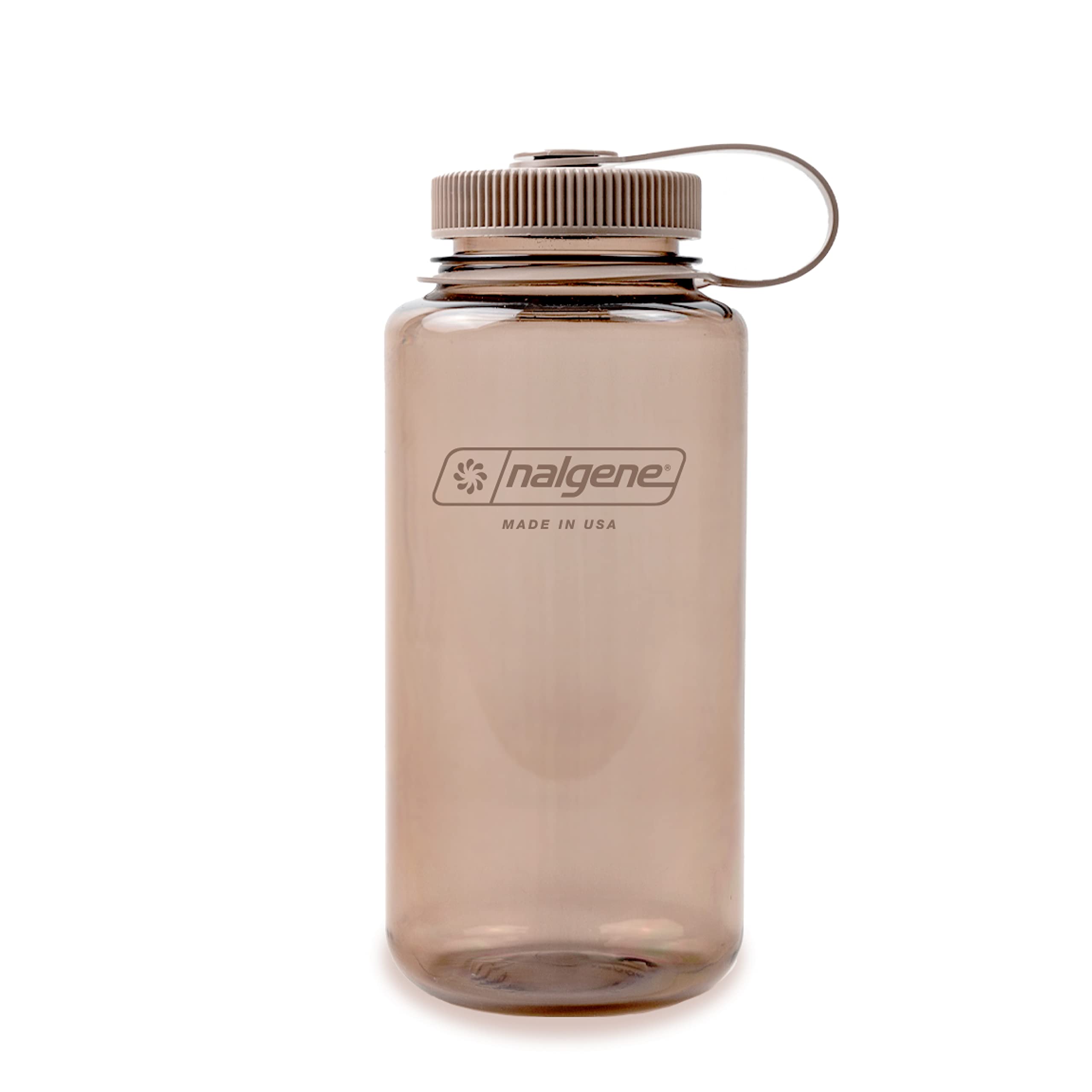 Garrafa De Água Nalgene Monocromática Sem Bpa Reciclada 1l Mocha