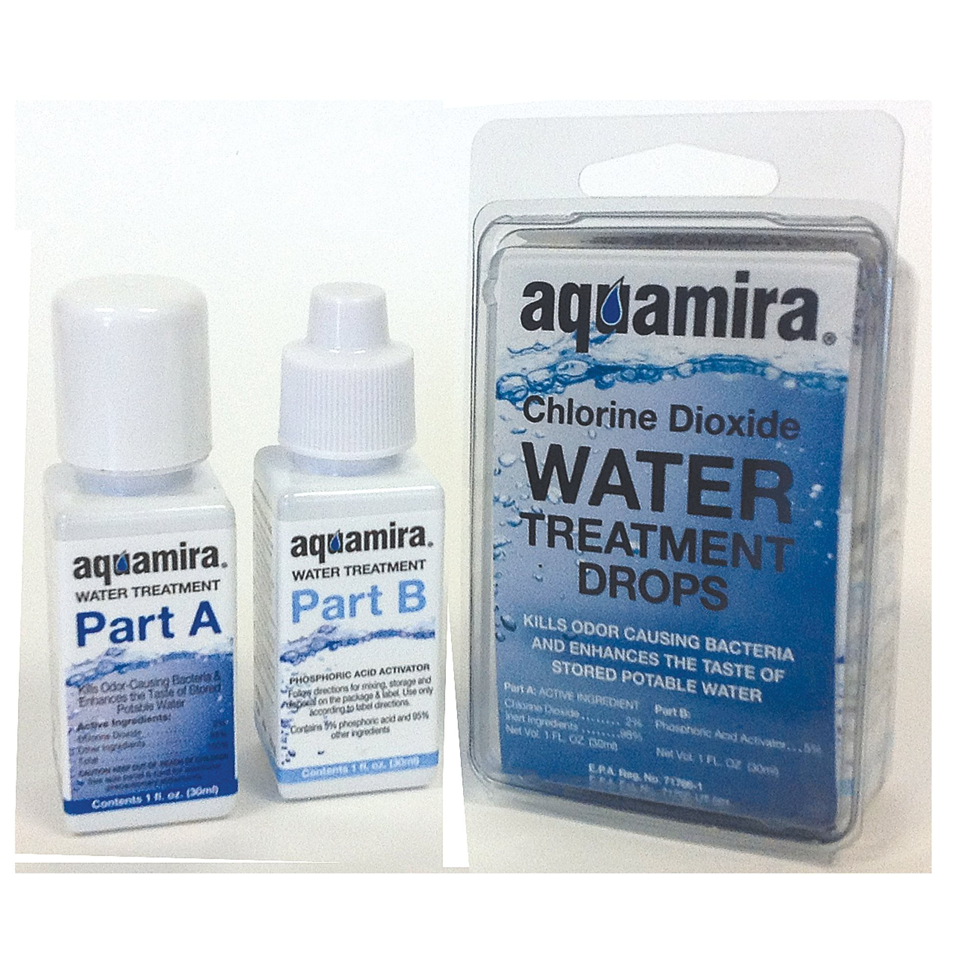 Gotas De Tratamento De Água Aquam Aquamira 30ml