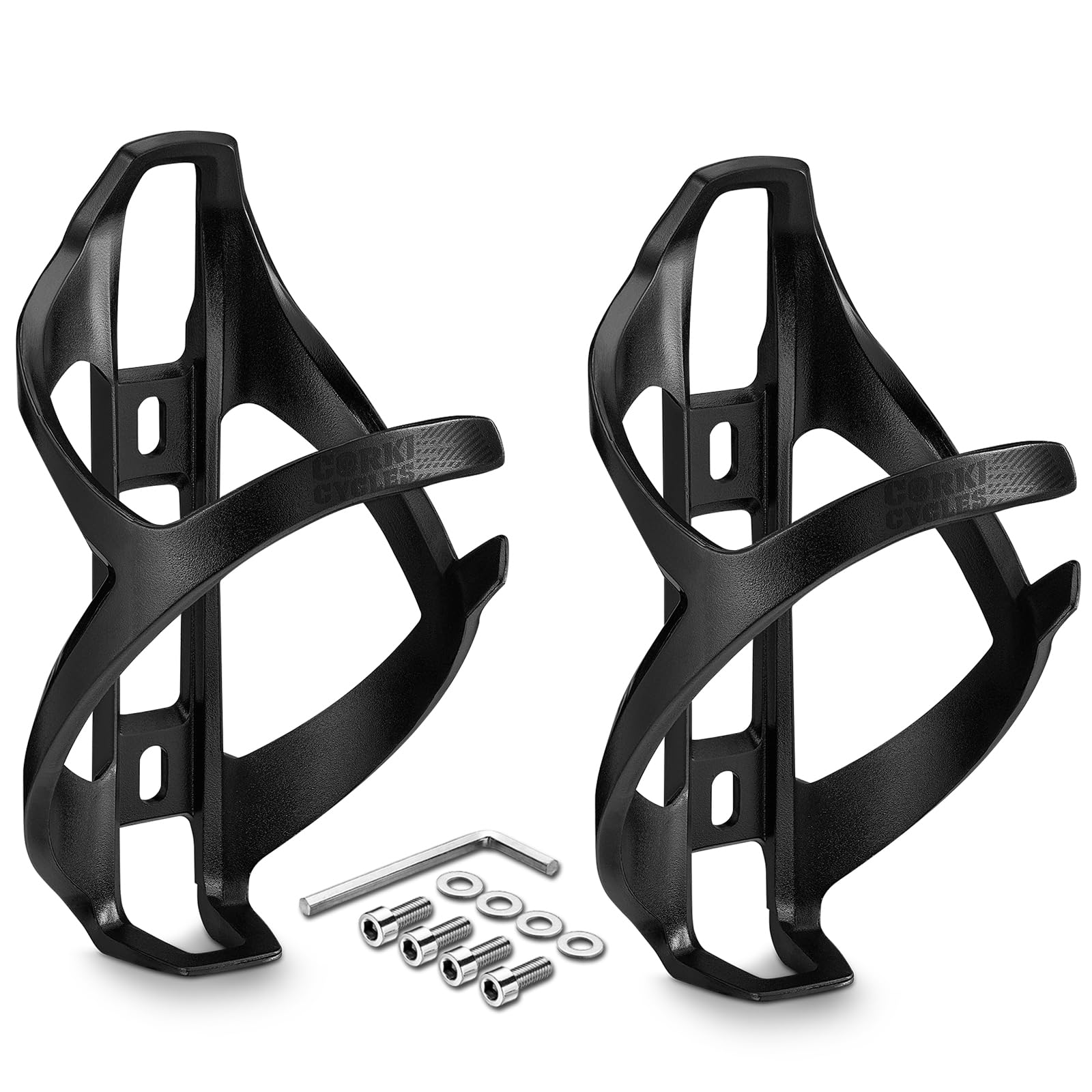 Suporte Para Garrafa De Água Corki Cycles Bike Right Side Load Preto