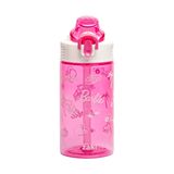 Garrafa De Água Zak Designs Barbie Sage 473ml Com Canudo E Alça