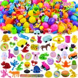 Ovos De Páscoa Pré-recheados Joyin 200 Unidades Com Brinquedos Variados