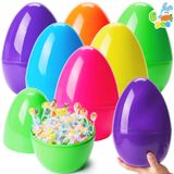 Ovos De Páscoa Joyin 10 Jumbo 25 Cm, Plástico, Preenchíveis, 6 Peças