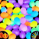 Ovos De Páscoa Joyin, 100 Unidades Com 150 Mini Bastões Luminosos Para Crianças