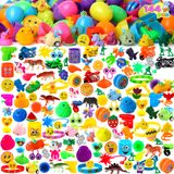 Ovos De Páscoa Pré-cheios Joyin 144 Unidades Com Brinquedos E Adesivos