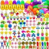 Ovos Pré-recheados De Páscoa, 100 Unidades Com Brinquedos Variados Para Crianças