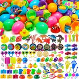 Ovos De Páscoa Joyin 48 Unidades Com Brinquedos Internos Para Crianças, Meninos E Meninas