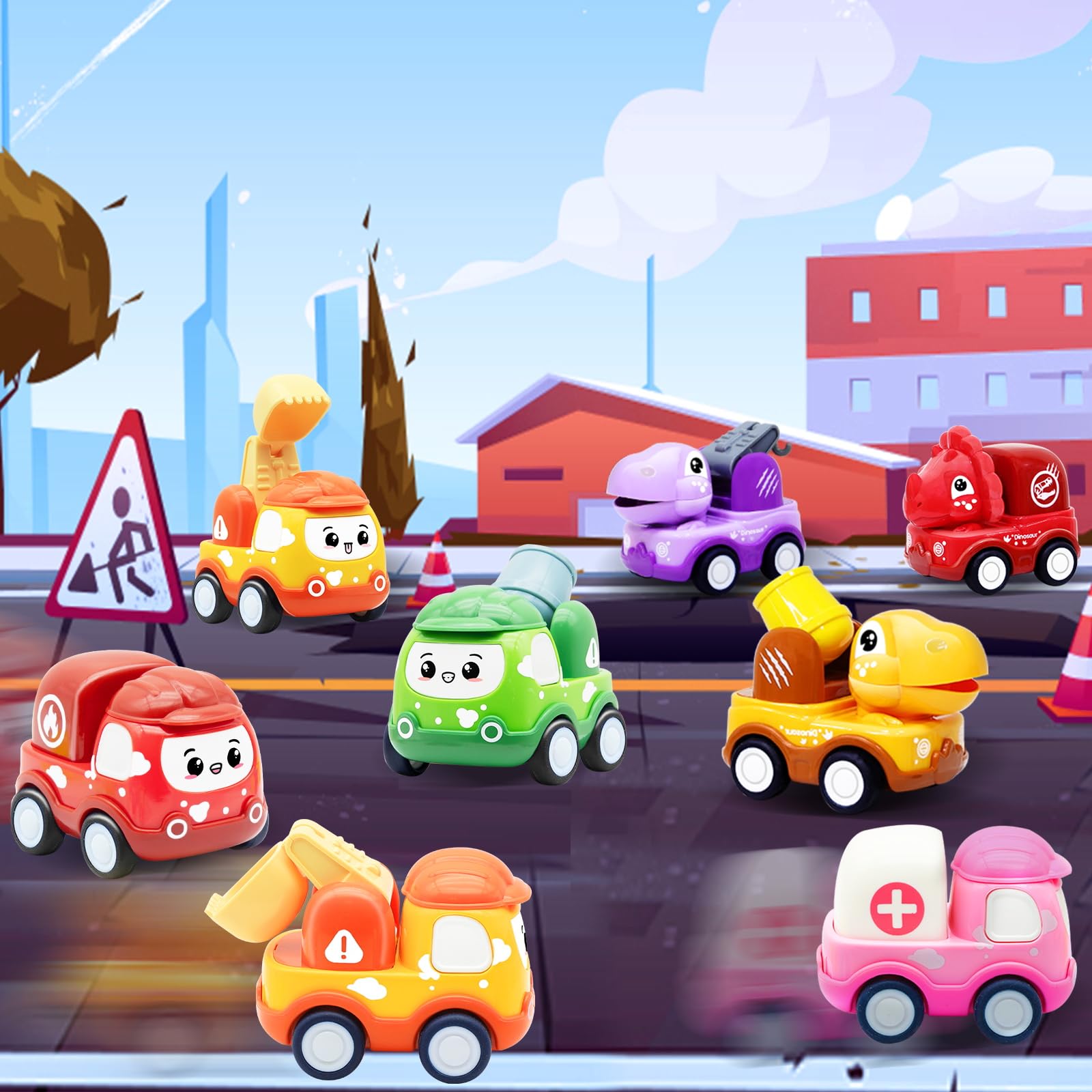 Ovos De Páscoa Jumbo Pré-preenchidos Com Carros Pull Back, Pacote Com ...