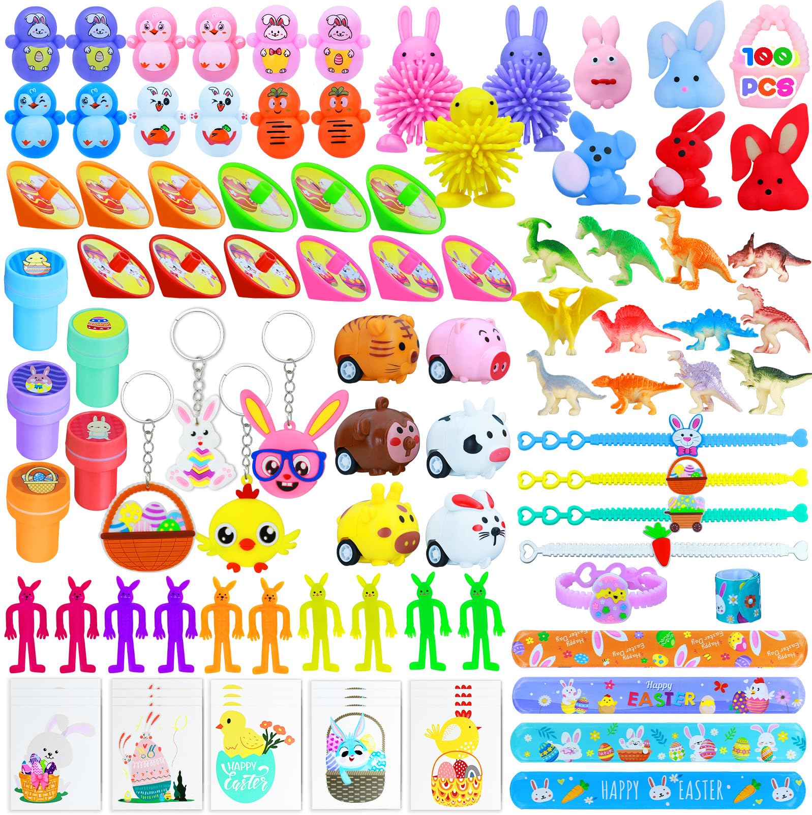 Enchimentos De Ovos De Páscoa Em Estilo H, 100 Unidades Para Festas De Crianças E Adolescentes