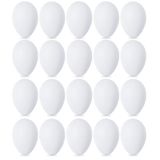 Ovos De Plástico Double Couple White, 20 Unidades Para Caça E Presente